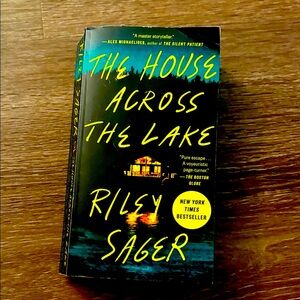 The House Across the Lake by - Black and Yellow Cover